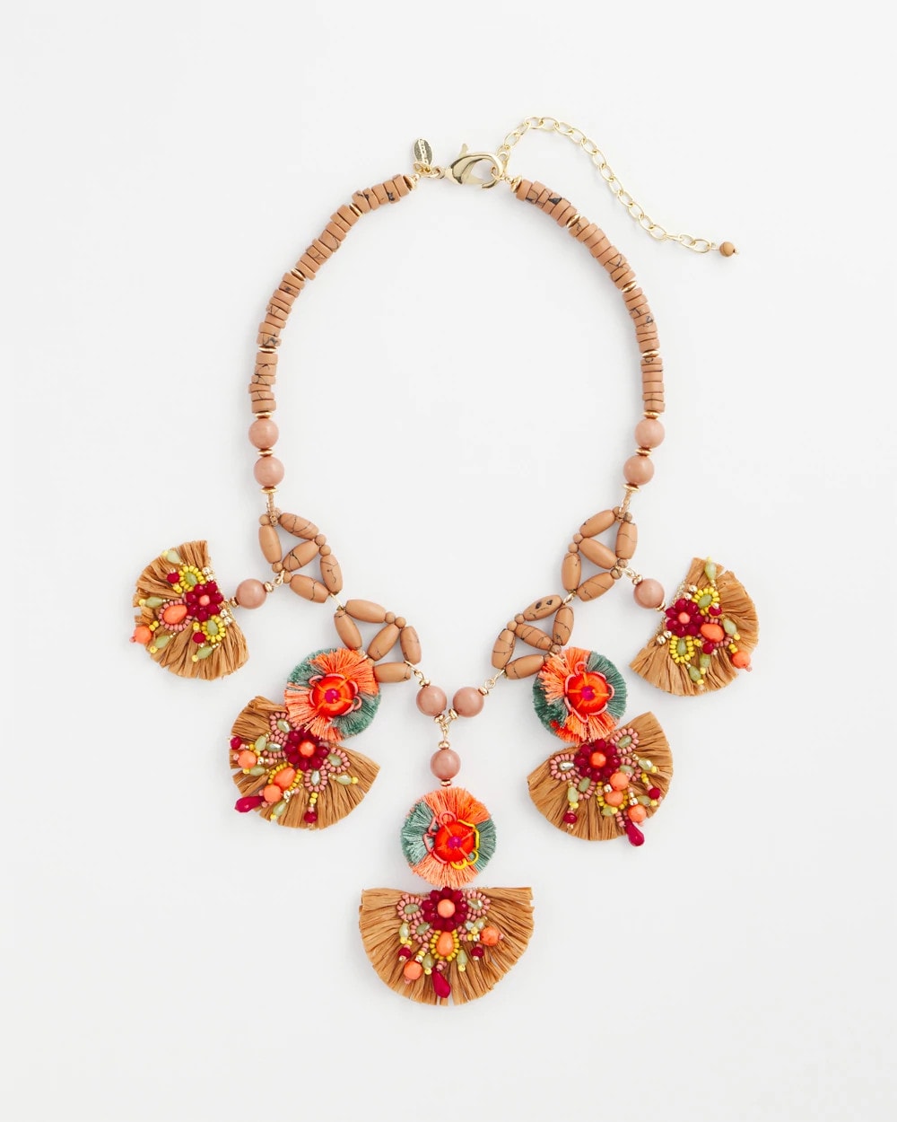 Chico's For Sale - Tropical Floral Bib Necklace
