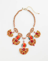 Chico's For Sale - Tropical Floral Bib Necklace