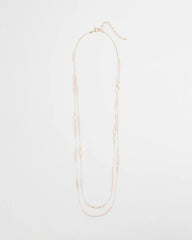 Chico's Sale - Pink Double-Strand Necklace