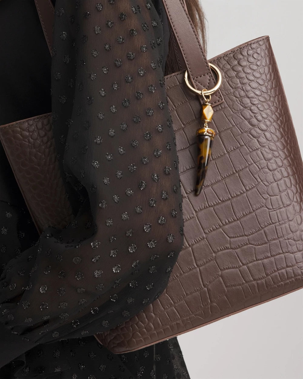 Chico's / Chico's Originals Tortoise Bag Charm