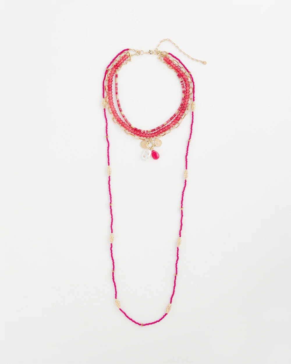 Chico's On Sale - Convertible Beaded Pendant Necklace
