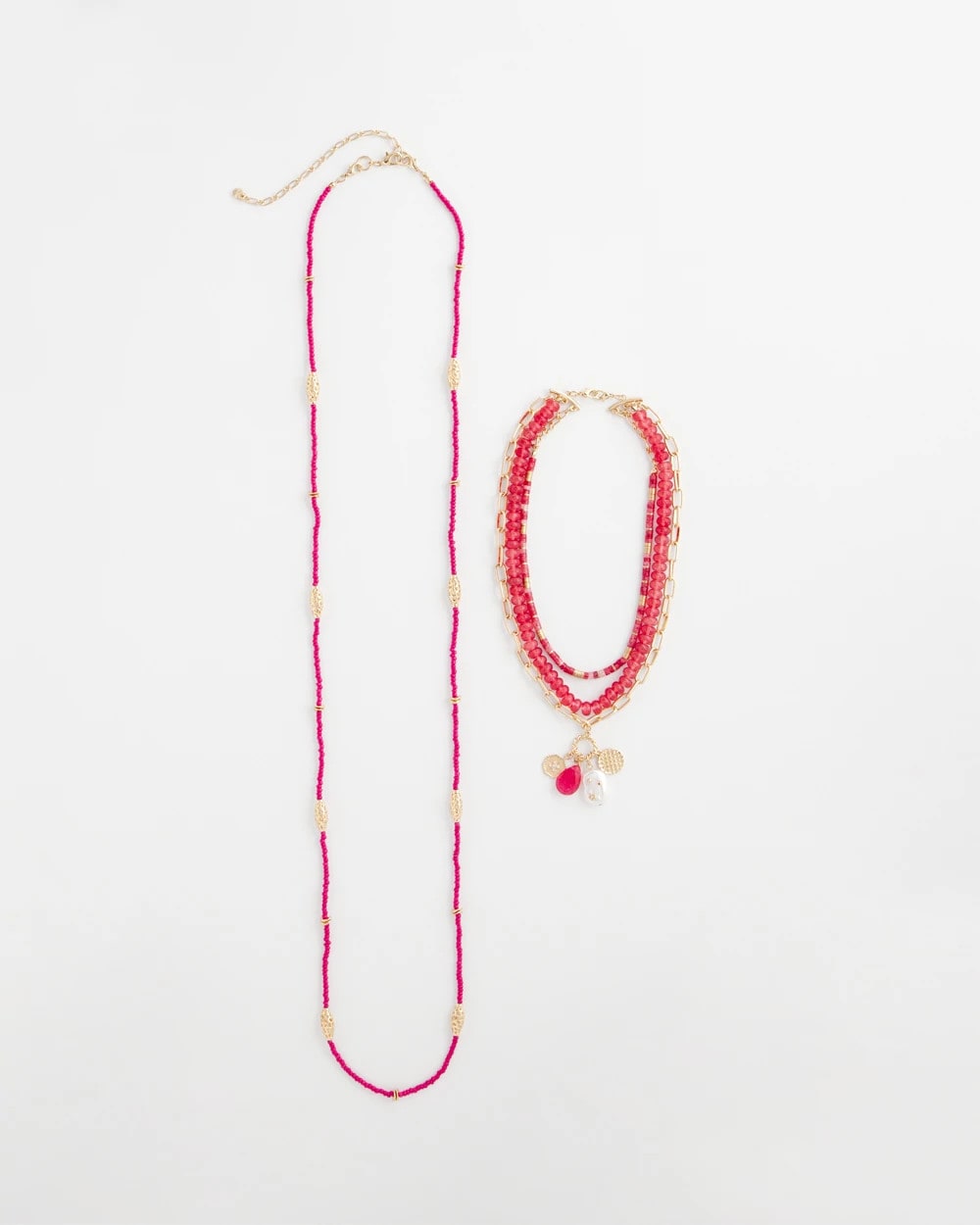 Chico's On Sale - Convertible Beaded Pendant Necklace