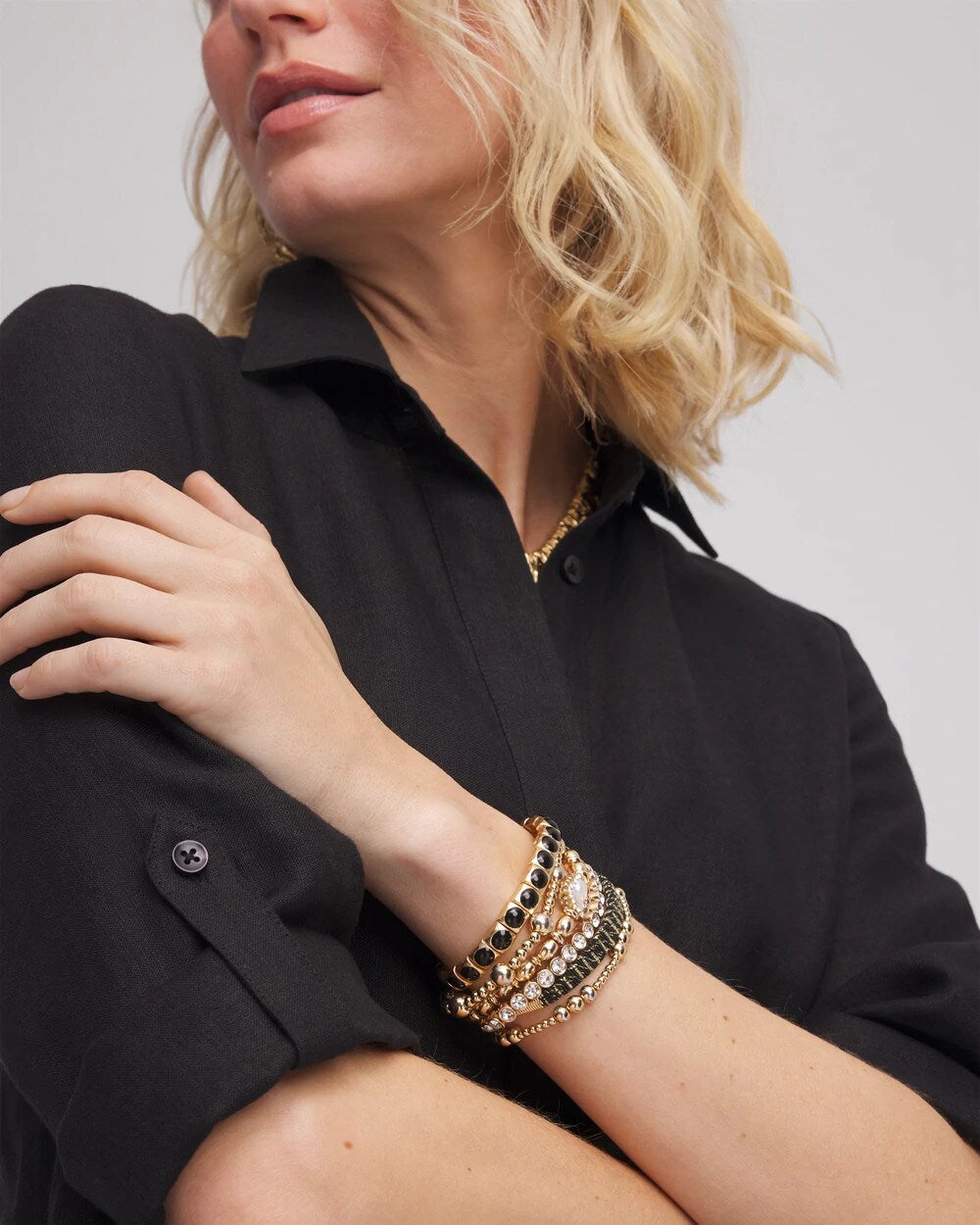 Chico's Online - Thread Wrapped Cuff Bracelet