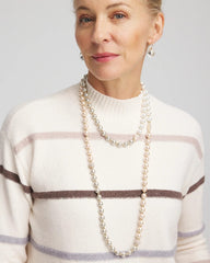 Chico's Discount - Art Deco Beaded Necklace