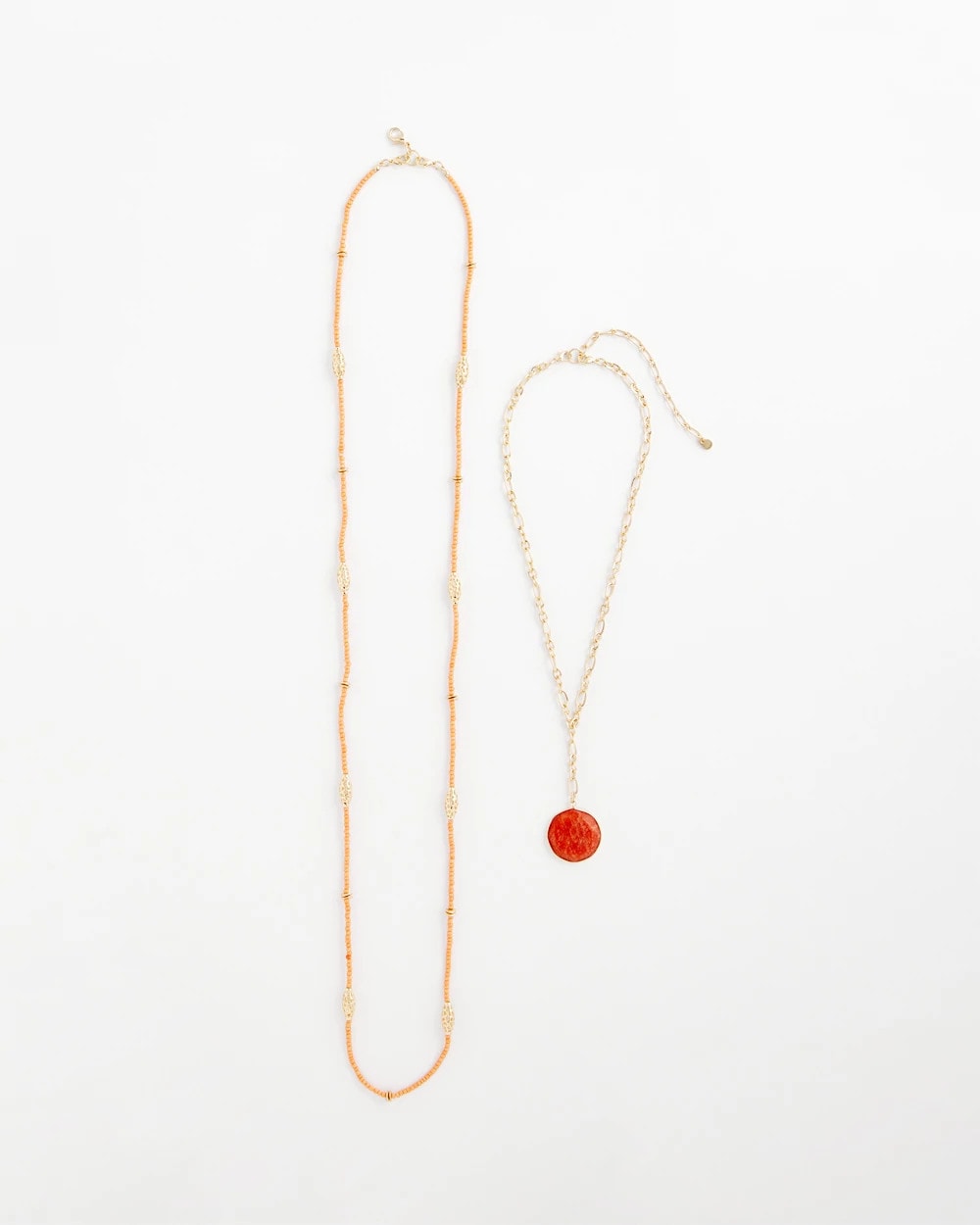 Chico's US - Convertible Beaded Pendant Necklace
