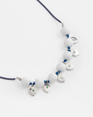 Chico's / Convertible White Stone Necklace