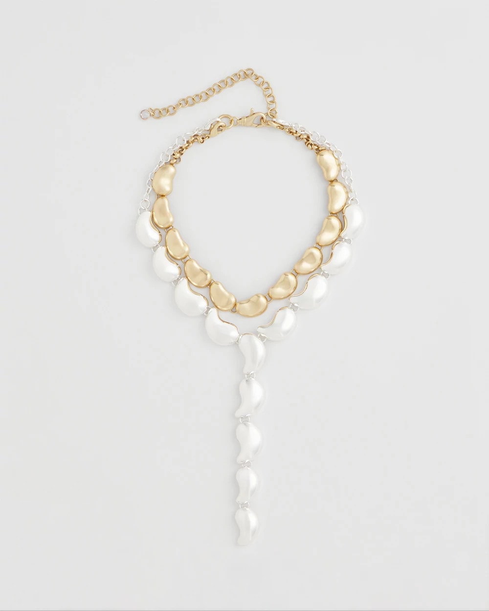 Chico's On Sale - Convertible Mixed-Metals Y-Necklace