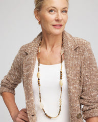 Chico's Online - Tiger's Eye Single-Strand Necklace