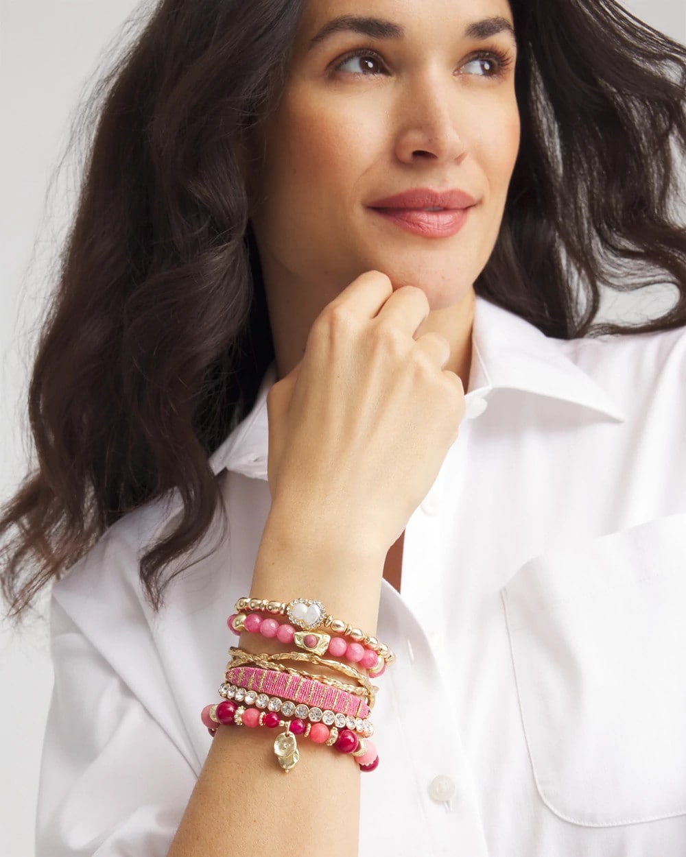 Chico's US - Thread Wrapped Cuff Bracelet