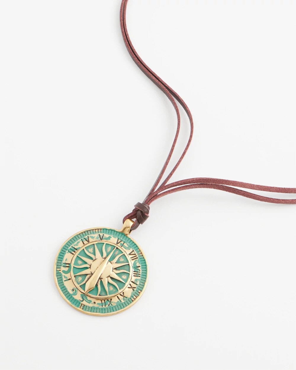 Chico's Discount - Sundial Medallion Pendant