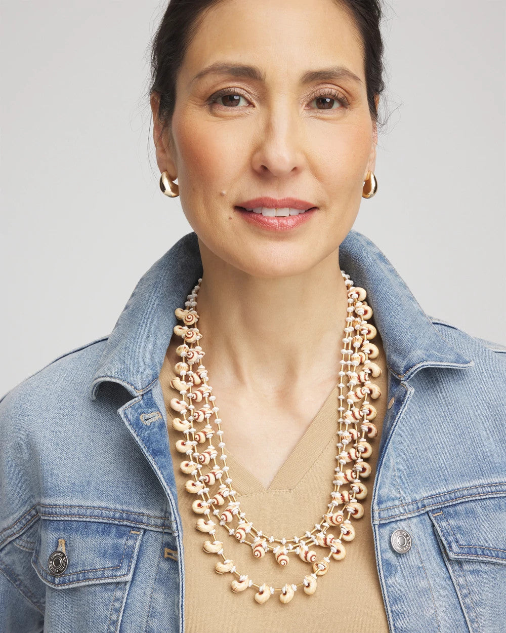 Chico's On Sale - Multi-Strand Shell Necklace
