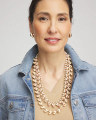 Chico's On Sale - Multi-Strand Shell Necklace