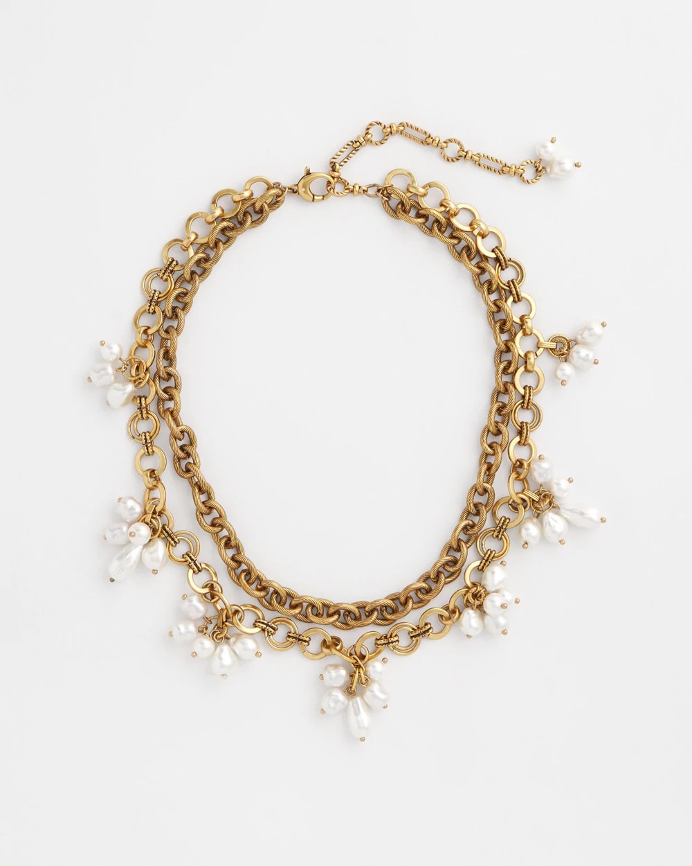 Chico's Online - Modern Pearl Clusters Choker Necklace