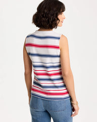 Chico's US - Cotton Button Trim Tank