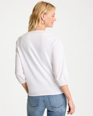 Chico's US - Knit Gauze Tie-Front Cardigan