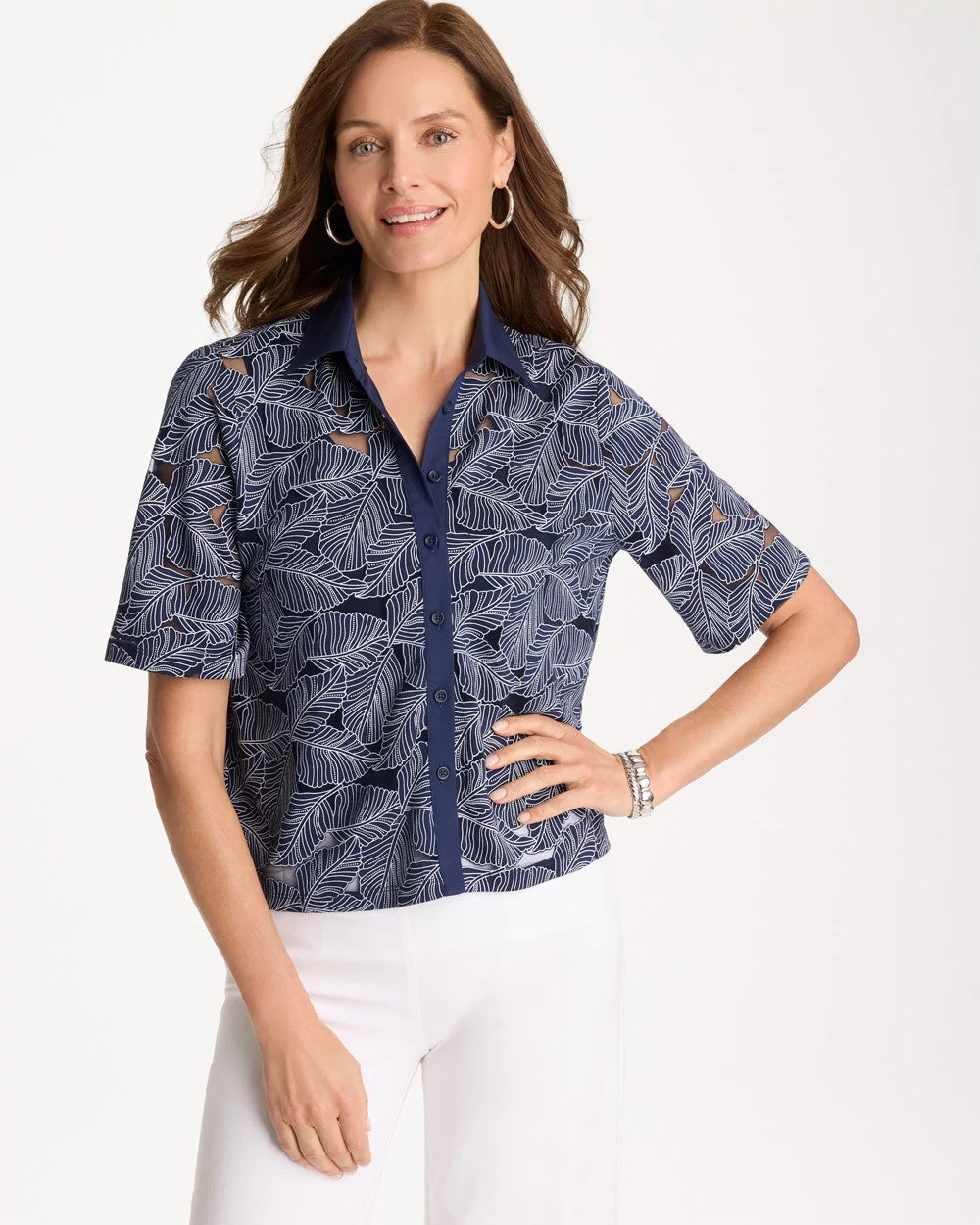 Chico's / Burnout Camp Tee
