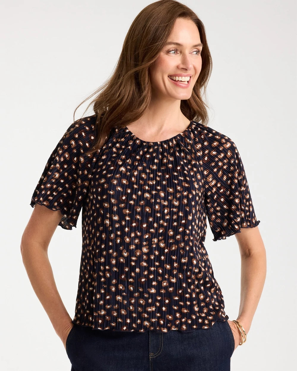Chico's Online - Spotted Bodre Tee