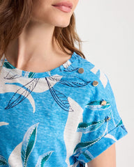 Chico's Discount - Printed Linen Button Tunic