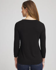Chico's For Sale - Pima Cotton 3/4 Sleeve Tee
