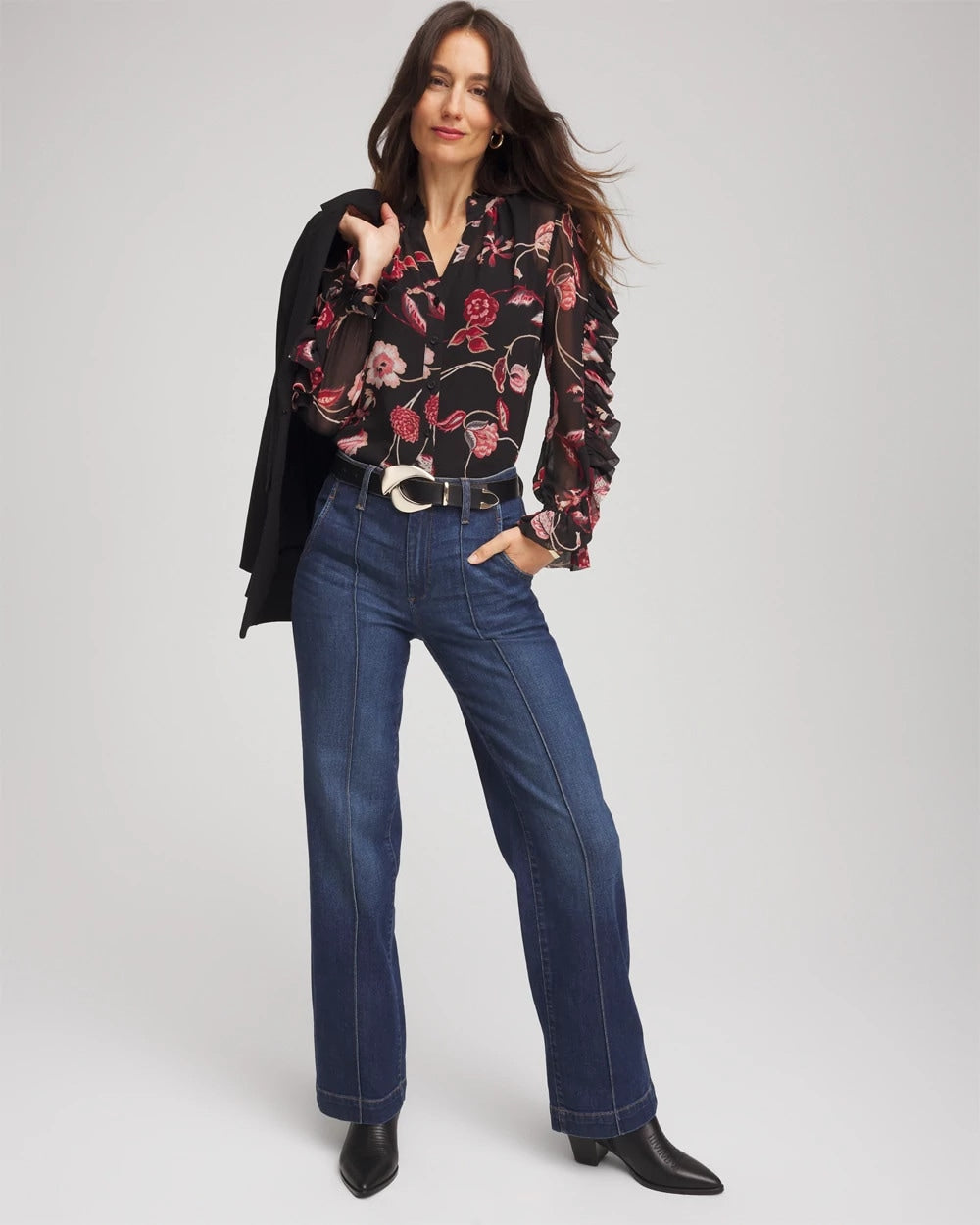 Chico's Online - Georgette Celtic Blooms Blouse