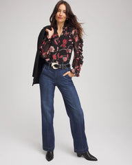 Chico's Online - Georgette Celtic Blooms Blouse