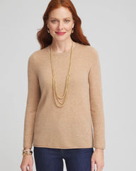 Chico's Cashmere Crewneck Sweater