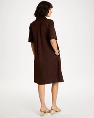 Chico's On Sale - Embellished Linen Popover Dress