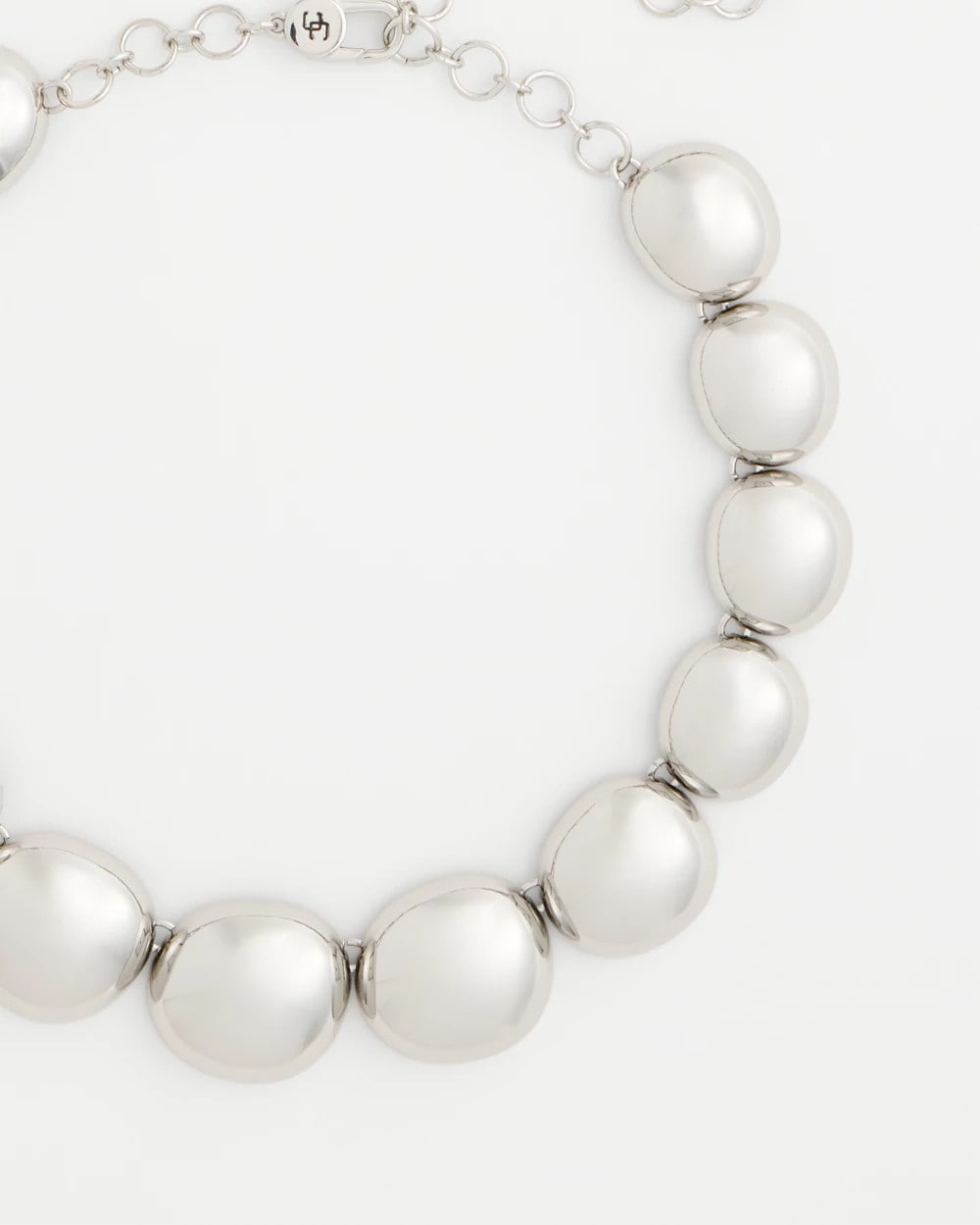 Chico's Sale - Silver Pebble Collar Necklace