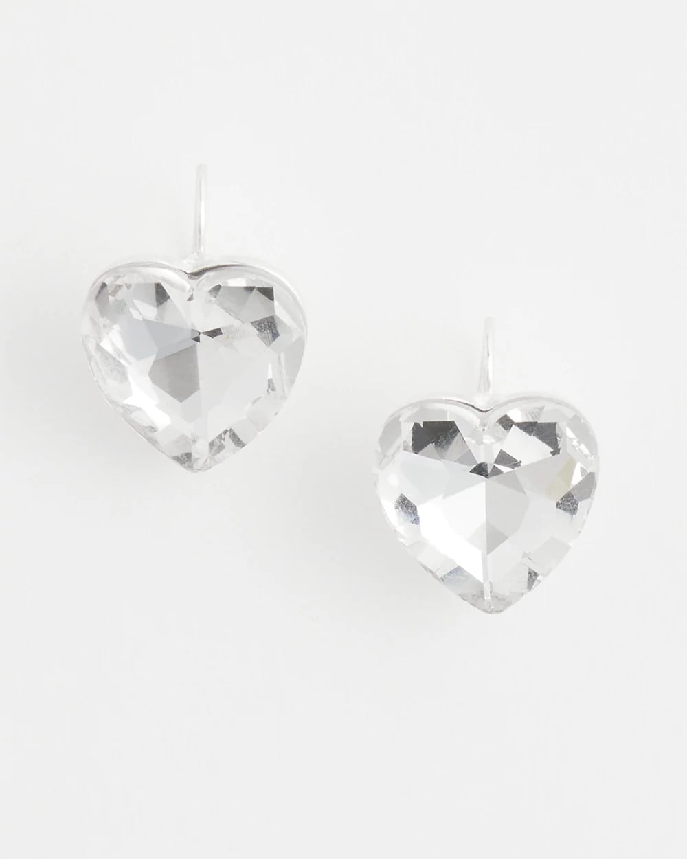 Chico's Outlet - Crystal Heart Gem Drop Earrings