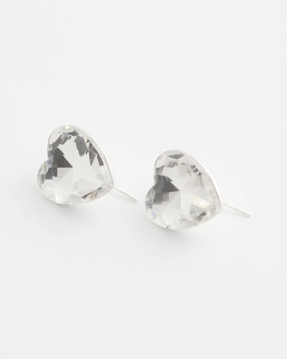 Chico's Outlet - Crystal Heart Gem Drop Earrings