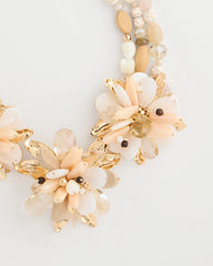 Chico's Online - Chico's Originals Neutral Floral Bib Necklace