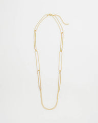 Chico's Discount - Long Gold Ball Chain Single Strand