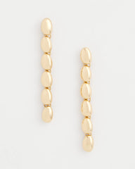 Chico's Online - Gold Linear Bead Earrings