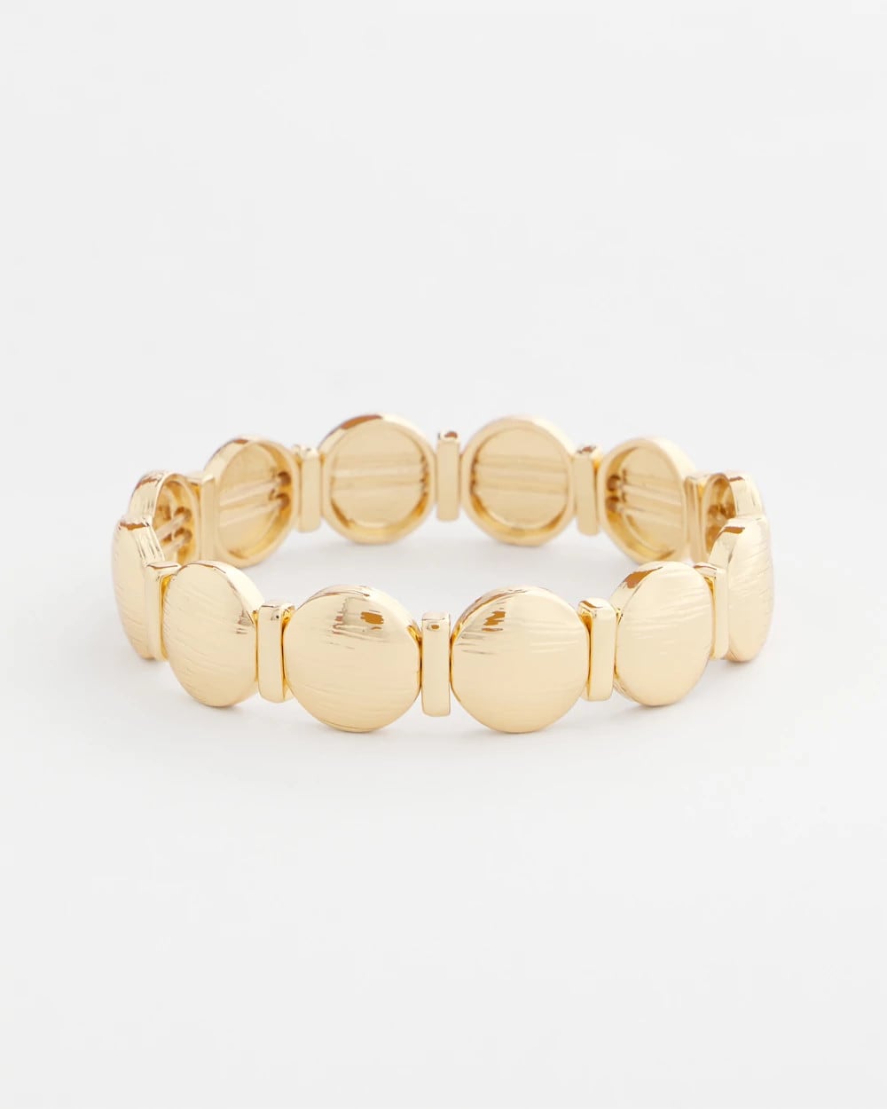 Chico's Discount - Textured Circle Stretch Bracelet