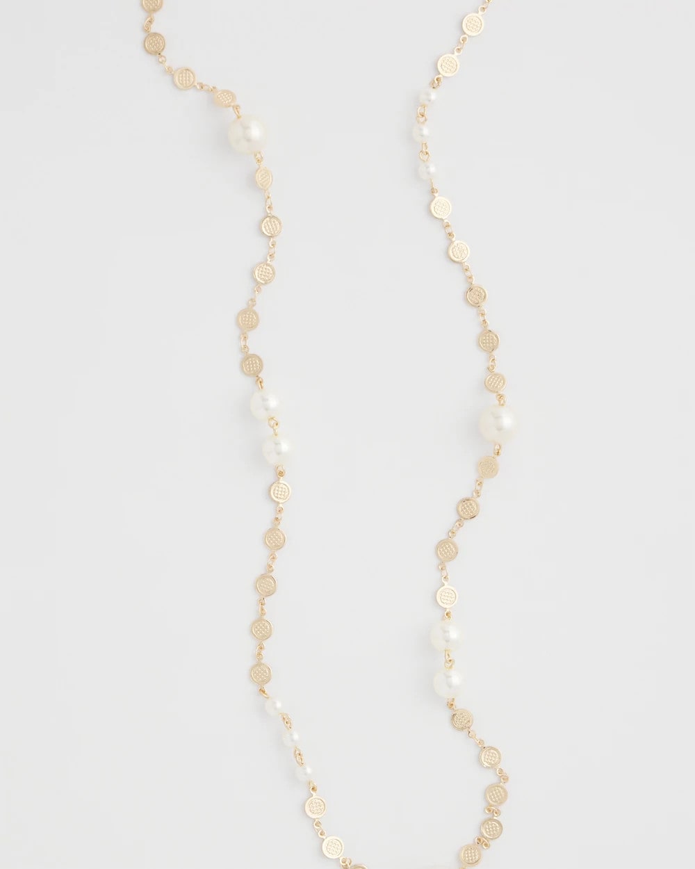 Chico's On Sale - Pearl and Link Necklace