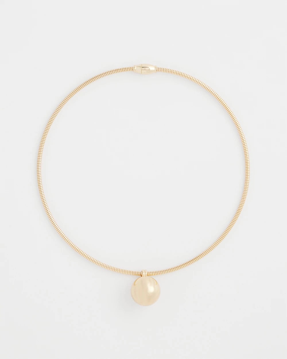 Chico's For Sale - Gold Bead Collar Necklace