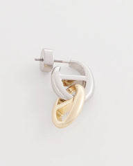 Chico's Discount - Mixed Metal Link Earrings