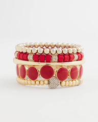 Chico's On Sale - Gold Heart Stretch Bracelet