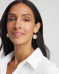 Chico's Outlet - Gold Drop Earrings