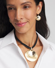 Chico's Online - Gold Pendant On Cord