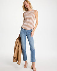 Chico's For Sale - Striped High Neck Rib Tank