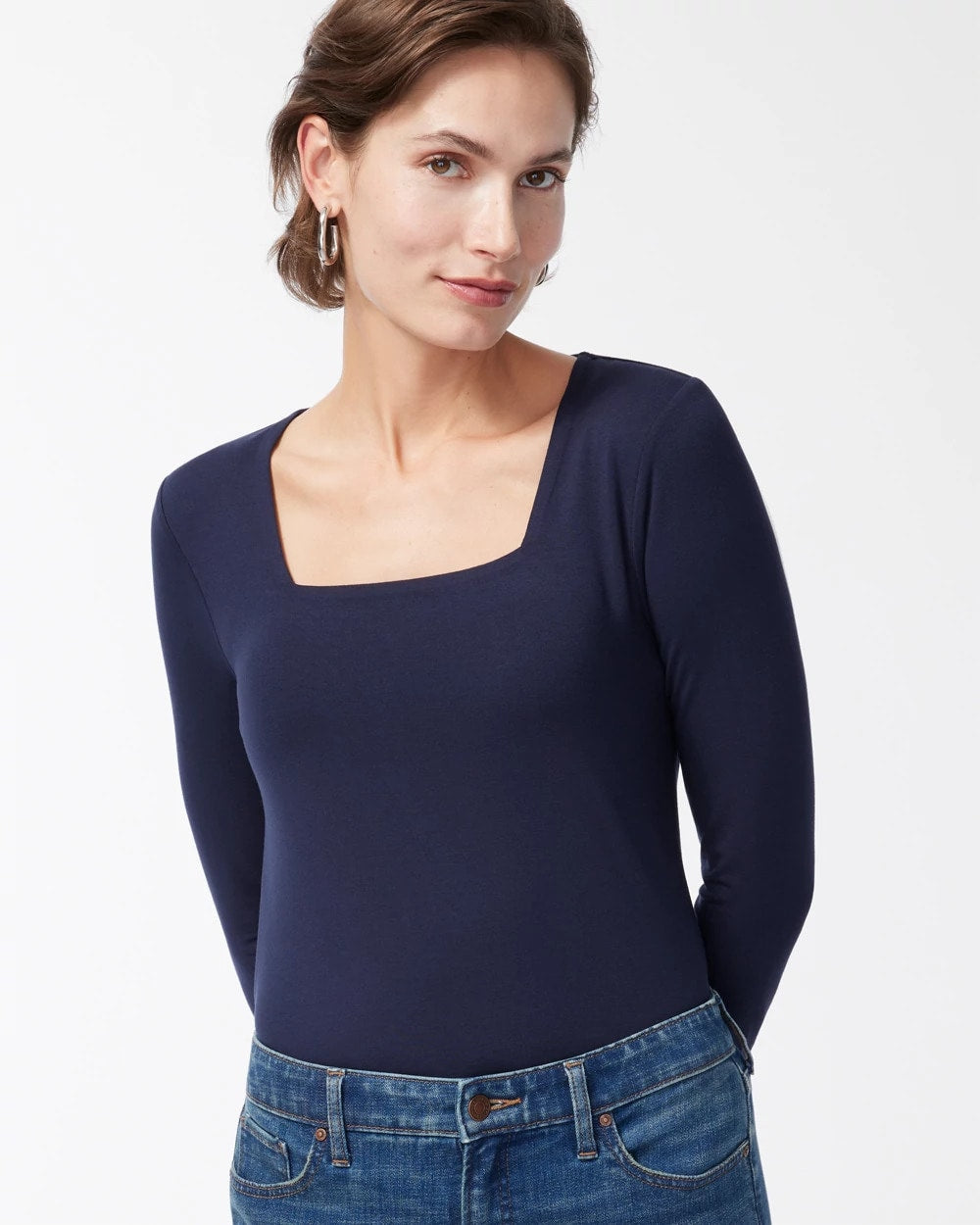 Chico's US - Touch of Cool™ Square Neck Tee