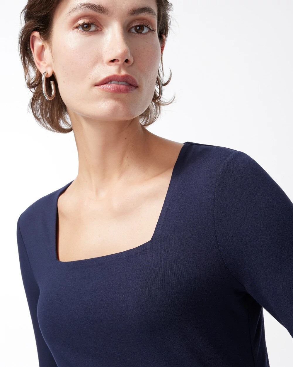 Chico's US - Touch of Cool™ Square Neck Tee