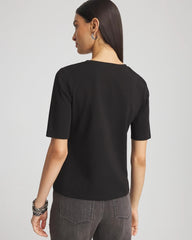 Chico's US - Perfect Elbow Sleeve Tee