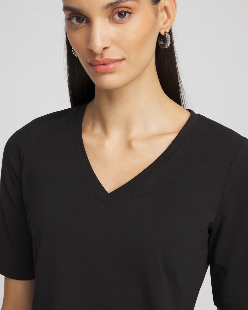 Chico's US - Perfect Elbow Sleeve Tee