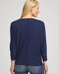 Chico's On Sale - Dolman Denim Tee