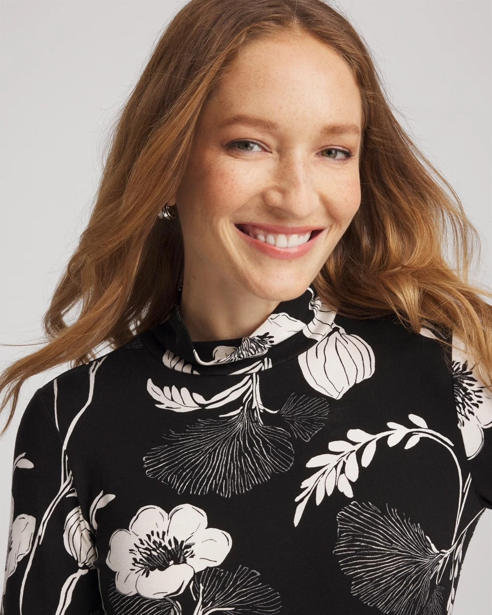 Chico's On Sale - Touch of Cool™ Mockneck Layering Tee