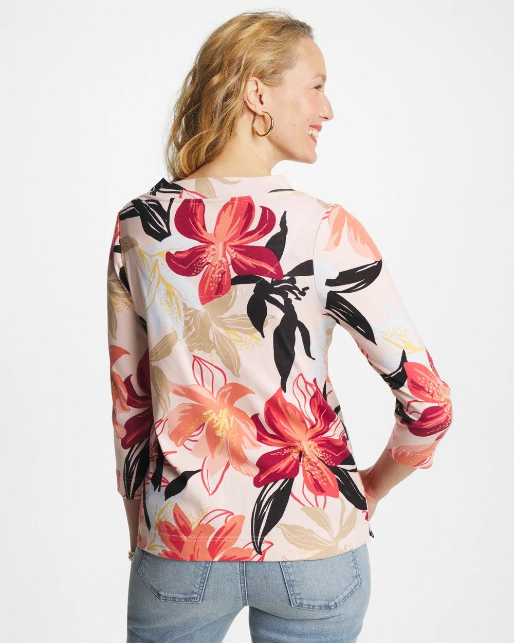 Chico's For Sale - Pima Cotton 3/4 Sleeve Tee