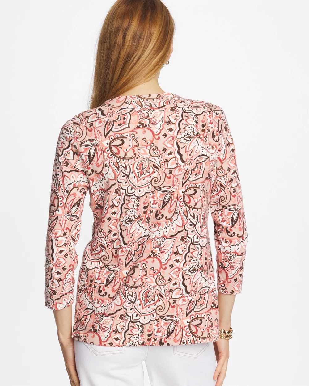 Chico's US - Pima 3/4 Sleeve Tee