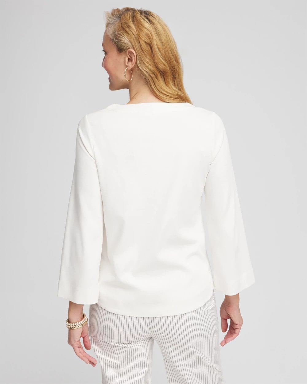 Chico's Discount - Soutache Stitch Top